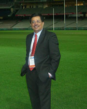 At MCG Melbourne